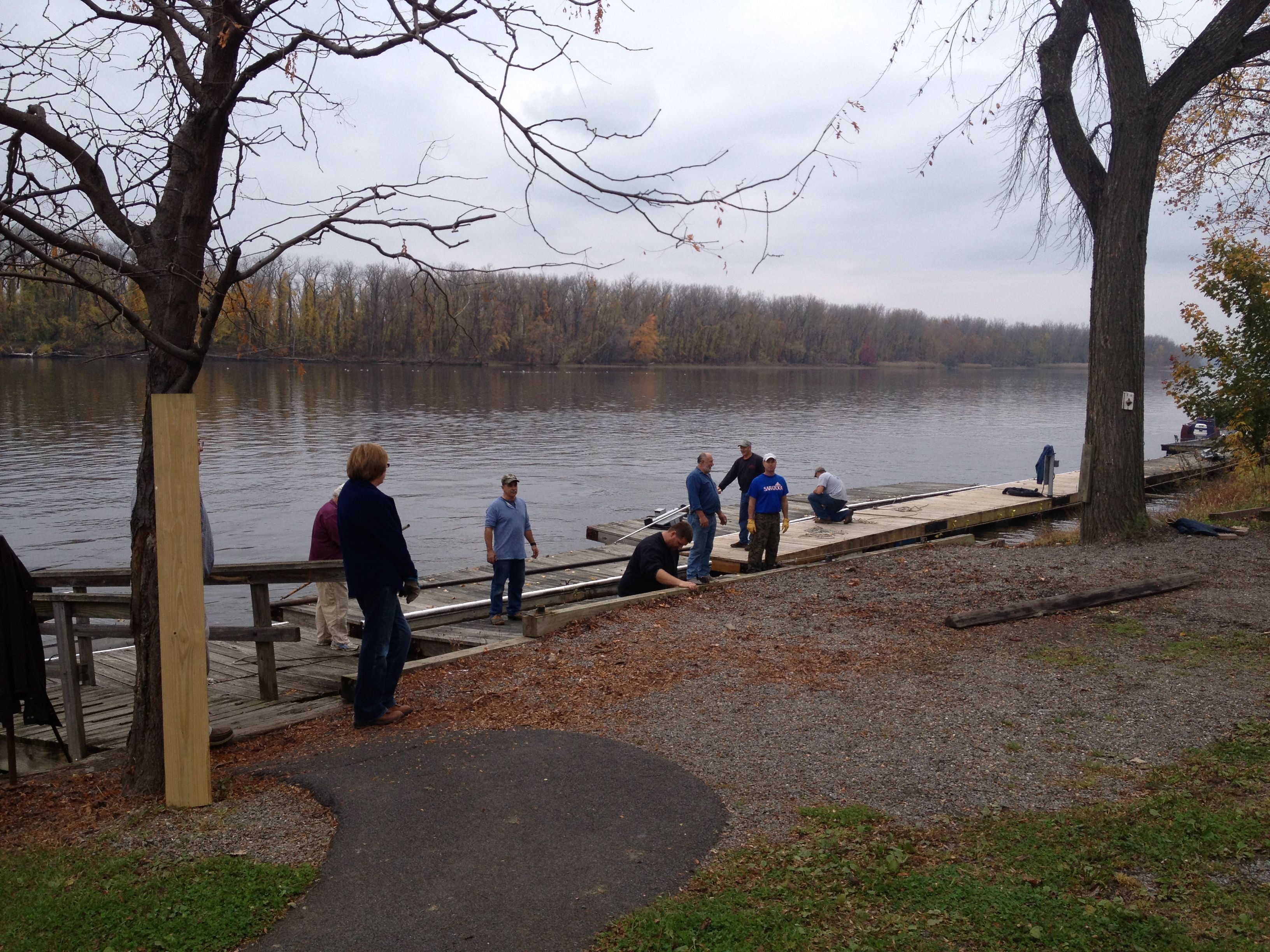 dock removal party 2012