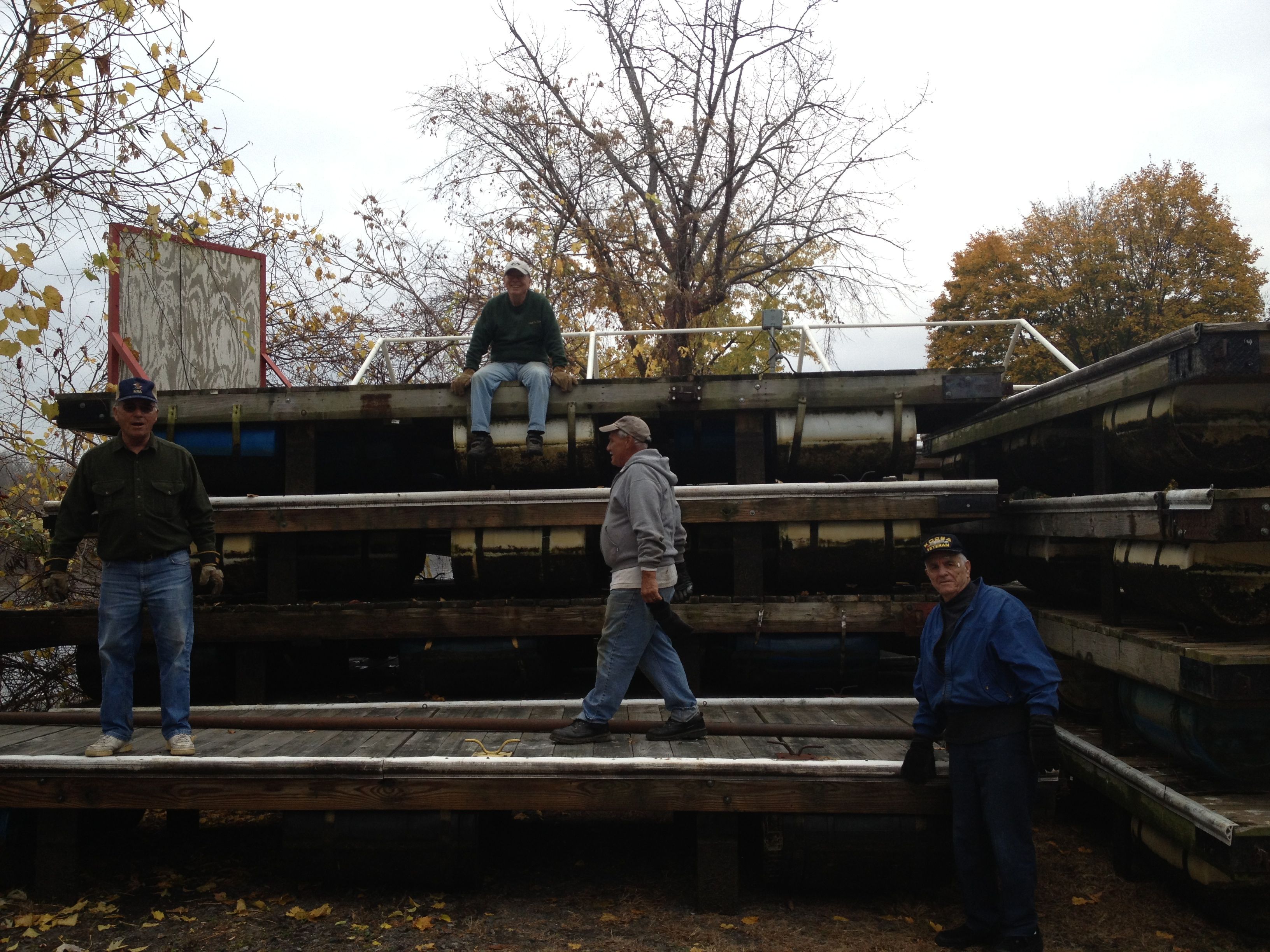 dock removal party 2012